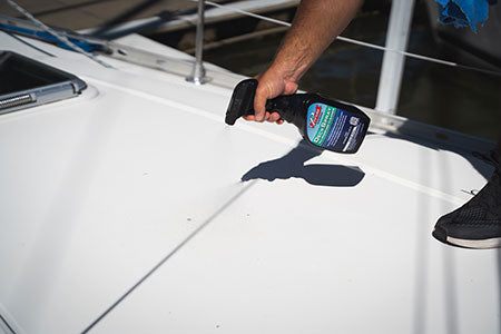 Bird & Spider Poop Stain Remover for Boats