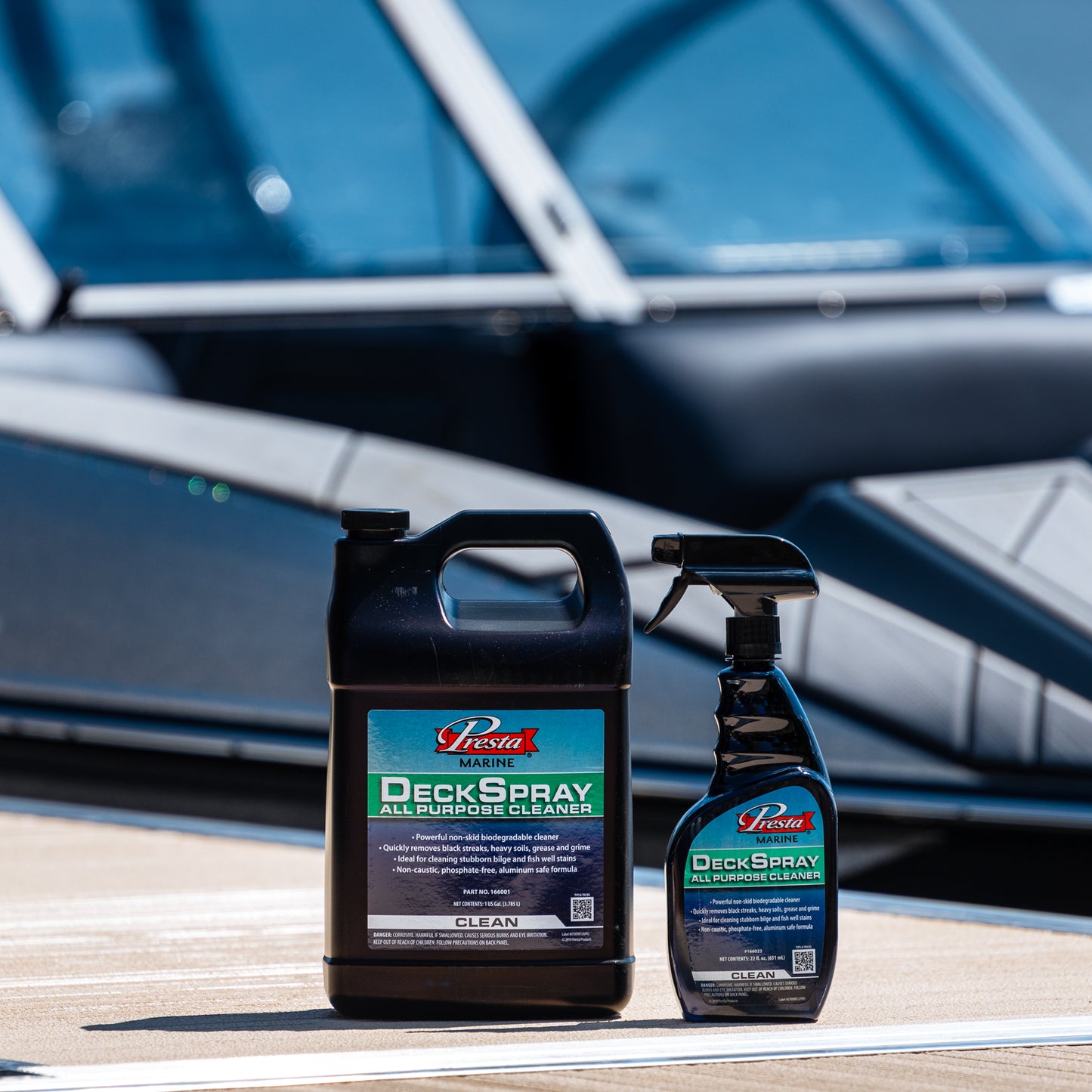 1 US Gal of DeckSpray All Purpose Cleaner and a 651 ML spray DeckSpray All Purpose Cleaner
