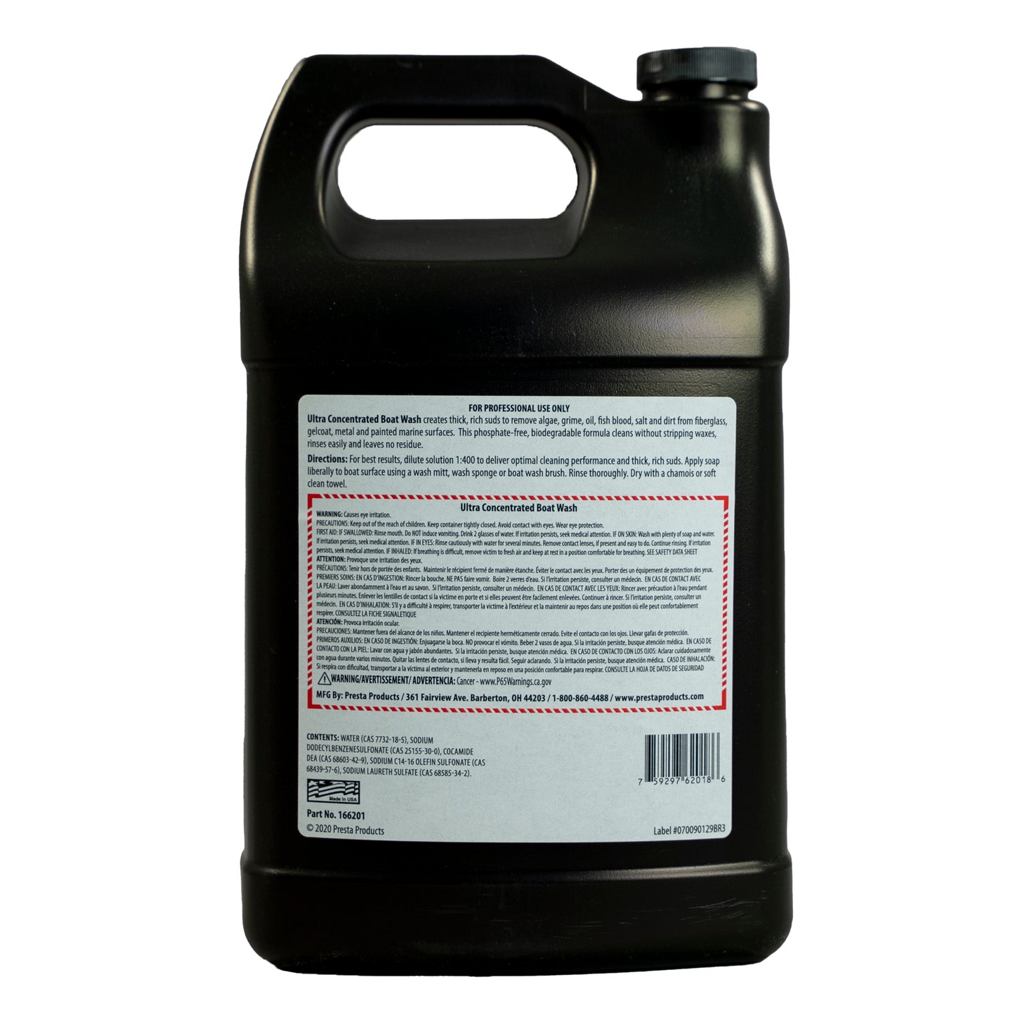 Ultra Concentrated Boat Wash