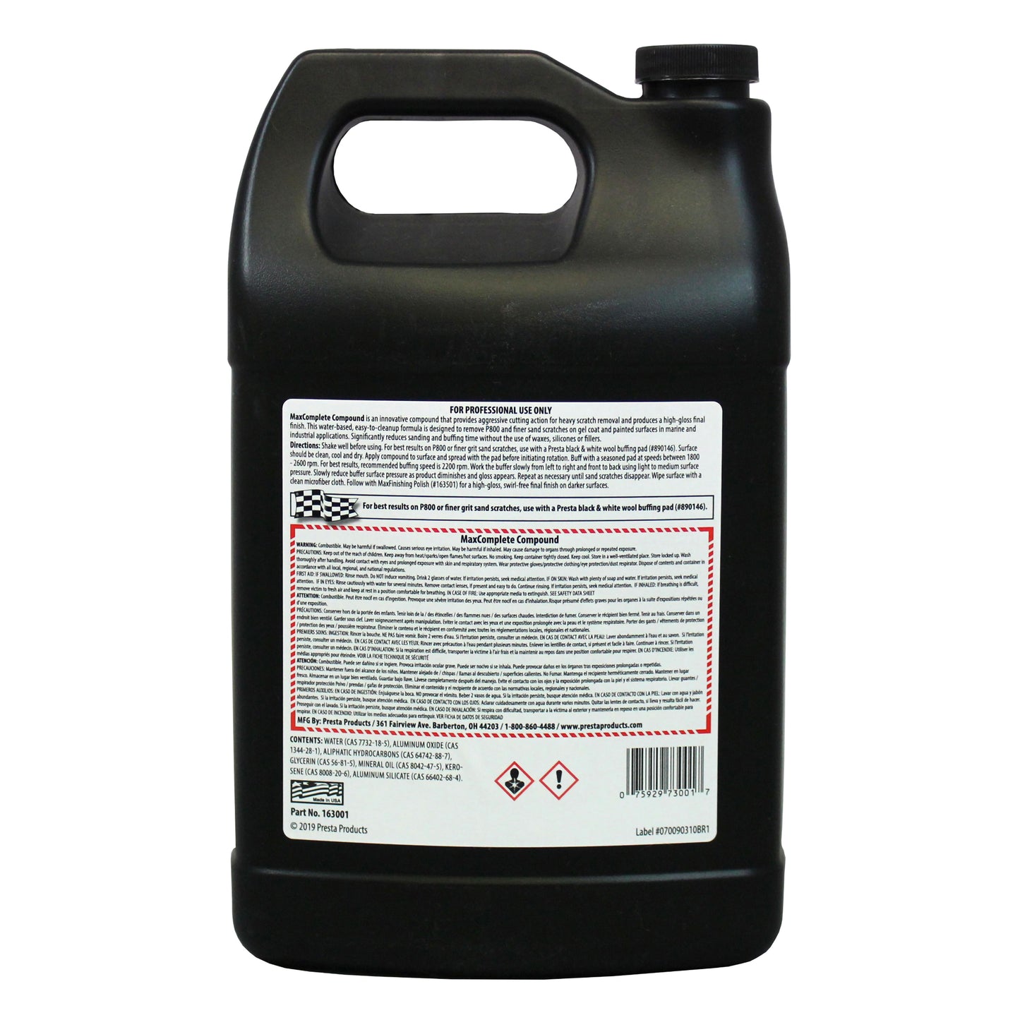 Presta Marine MaxComplete Compound